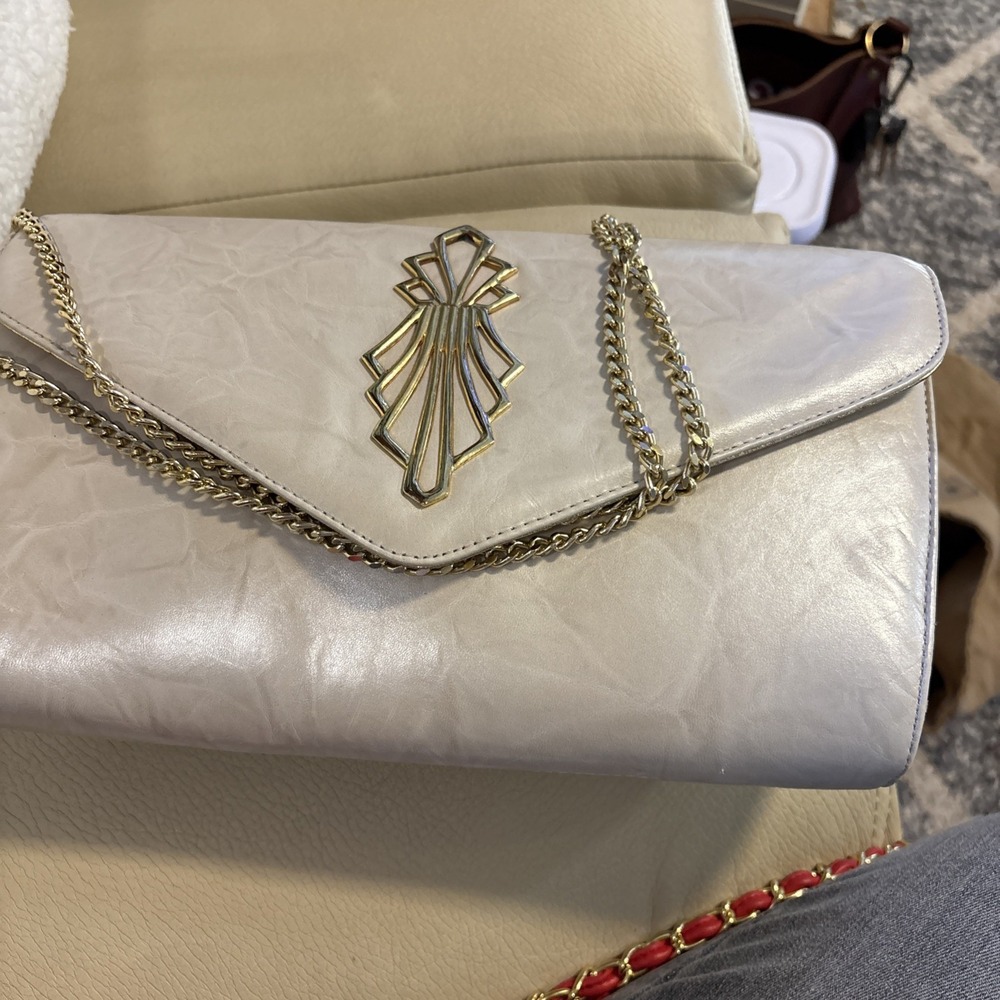 Vintage Timothy Hitsman Women Clutch Bag 12" x 7- 1/2 In.